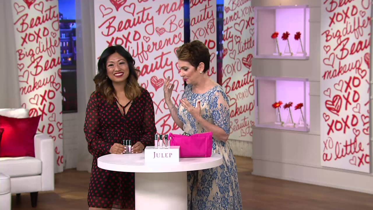Julep Set of 3 Color Treat Nail Polishes on QVC