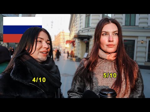As Russas São Feias? // Perguntamos as mulheres na Rússia se elas se acham bonitas ou feias