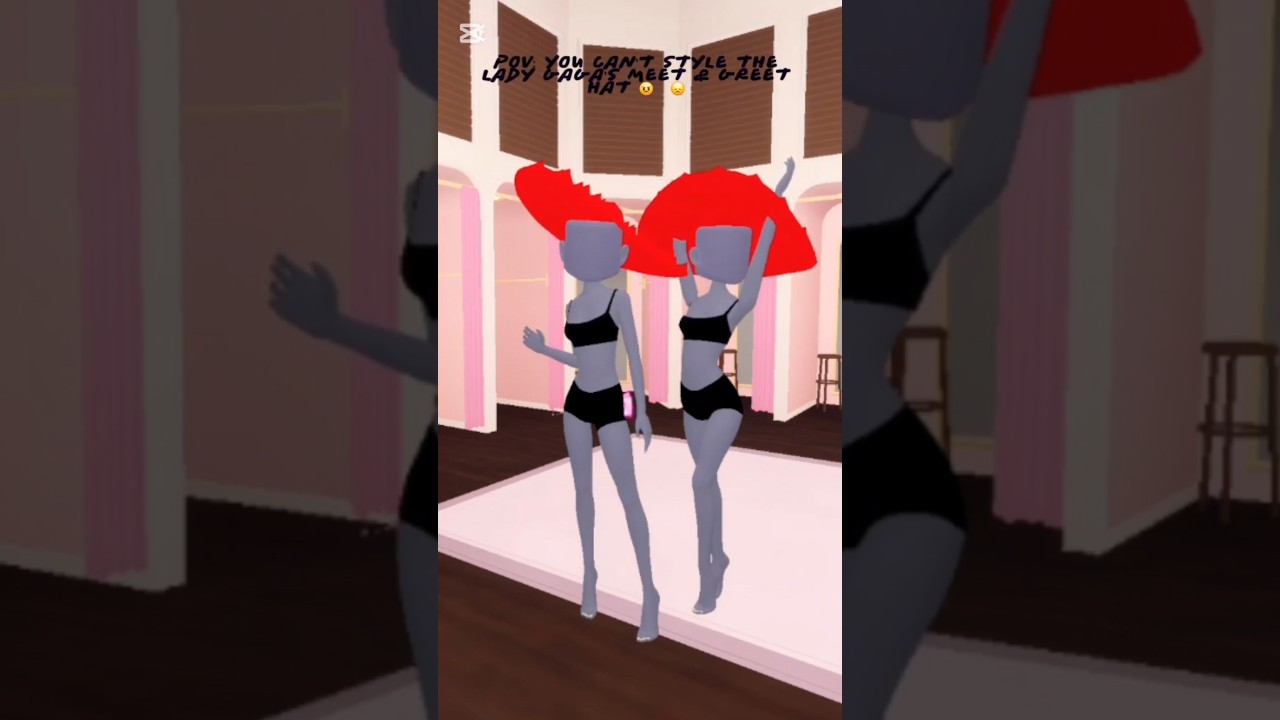 POV: You can't style the Lady Gaga's Meet & Greet Hat.