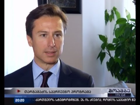 საპრეზიდენტო კანდიდატთა საარჩევნო პროგრამები - გიორგი თარგამაძე