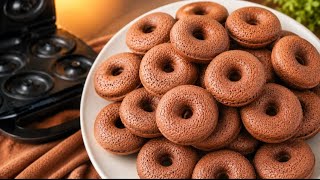 How to Make Easy Chocolate Doughnuts in a Doughnut Maker | Soft & Delicious!
