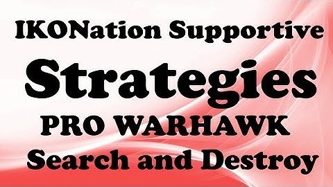 Pro Warhawk Search and Destroy Strategy - Offense (Call of Duty Ghosts)