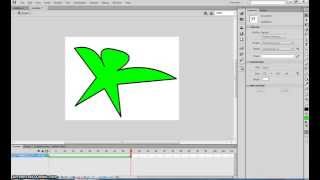 Make a Shape Tween in Adobe Flash