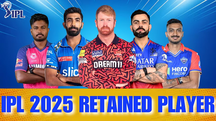 IPL Retention 2025: Complete List of Retained Players