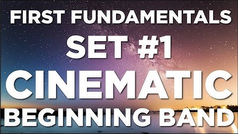 First Fundamentals Set #1 - Cinematic Play Along