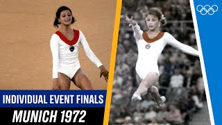 Women's individual event finals at Munich 1972  FULL EVENT! ‍♀