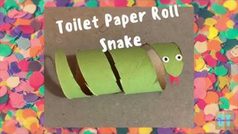 Toilet Paper Roll Snake