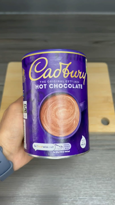 Hot chocolate #shorts #hotchocolatemilk #shortfeed #cadbury #chocolate #drink #ytshorts #jjskitchen