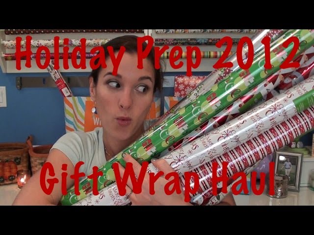 container store holiday gift wrap