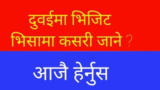 uae ma visit visa ma jane tarika |  भिजिट भिसामा दुवई  । how to apply uae visit visa from Nepal