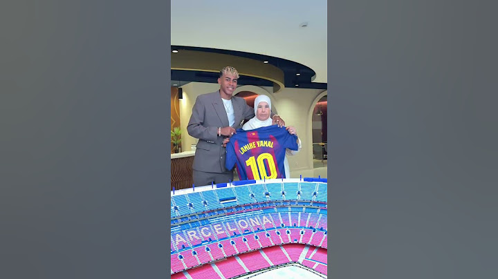 She was there at La Masia. She’s still here now. Lamine Yamal’s grandmother, always by his side.