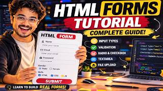 Html Made Easy Part 9 Forms, Input Types & User Interaction