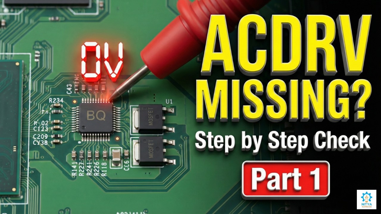 ACDRV Signal Missing? Step by Step Checking Process (Part 1) | Laptop Motherboard Repair