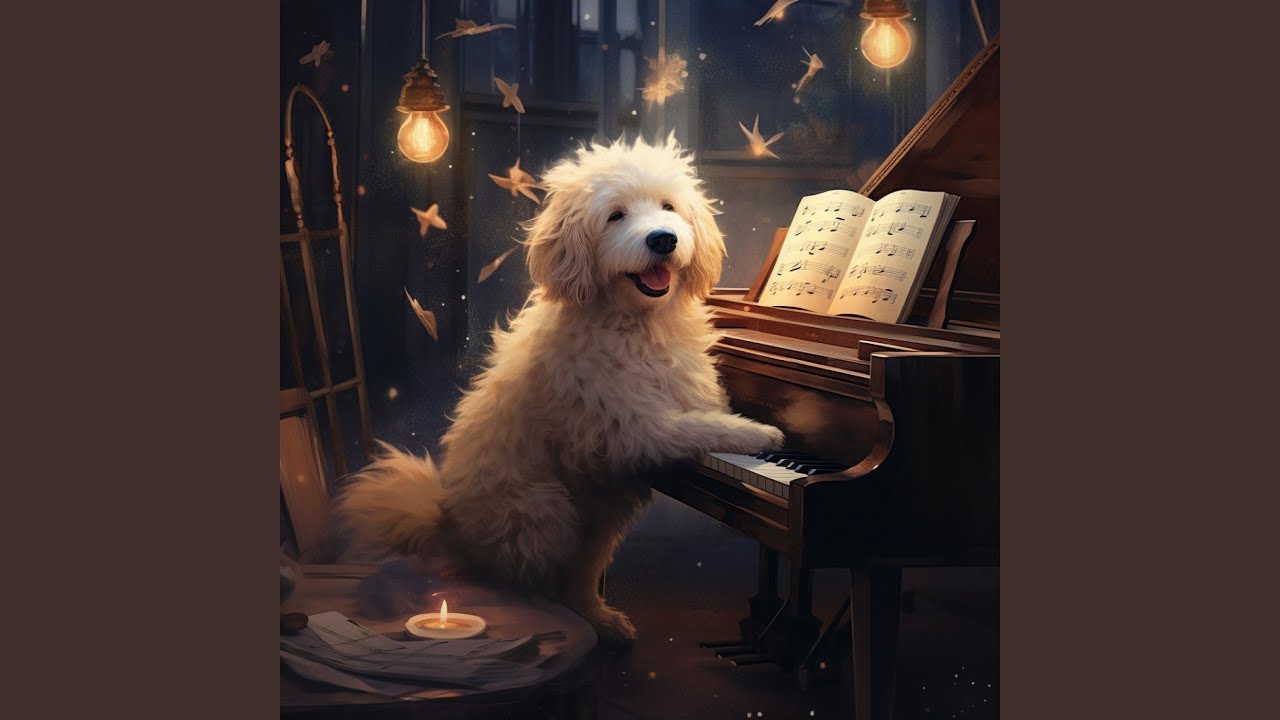 Piano Rhythm Dog Joy