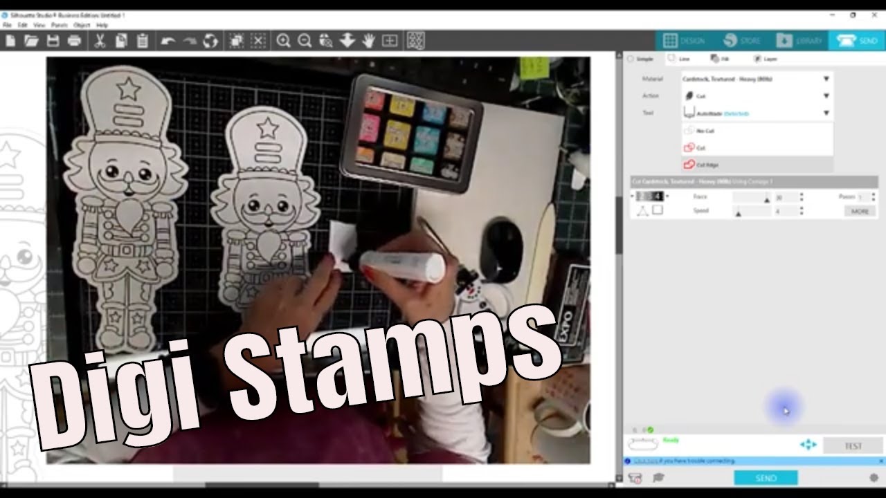 Start to Finish Digital Stamp Tutorial  for Beginners