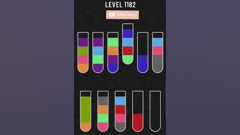 Water Sort Puzzle - Level 1181 & 1182