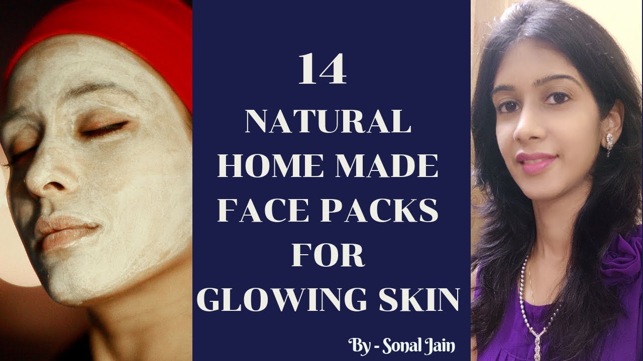 Face Packs | For Glowing Skin | Healthy Skin | Natural & Homemade ...