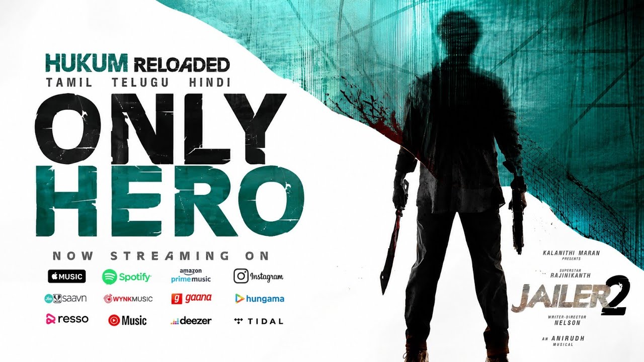 ⁣One Hero | Jailer 2 open Song | Superstar Rajinikanth |Anirudh