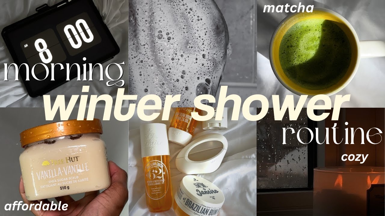 My Glowy Skin Shower Routine| 2025 Winter Feminine Hygiene Routine ...