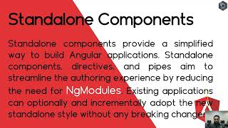 Standalone Components in Angular 15 | How to Create and Run Standalone Component #11