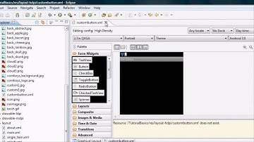 Hướng dẫn lập trình Android - Bài 33: How to create a CUSTOM (aka sweet) Button