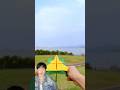 Amazing Rubber Rocket plane paper. (tutorial) #shorts #viral #origami