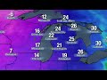 Metro Detroit weather: Cold, blustery Christmas Eve, Dec. 24, 2020, noon update