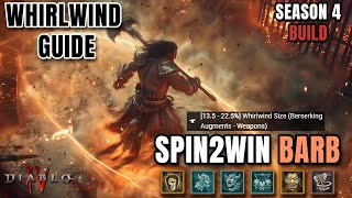 SPIN 2 WIN in Season 4! Dust Devil Whirlwind Build Guide - Diablo 4