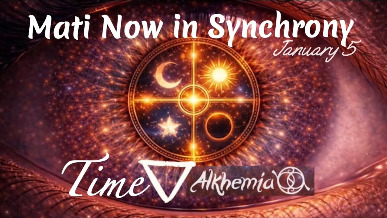 2026/1/5 Time - Mati Now in Synchrony - Matias De Stefano - Alkhemia Journey Preparation 