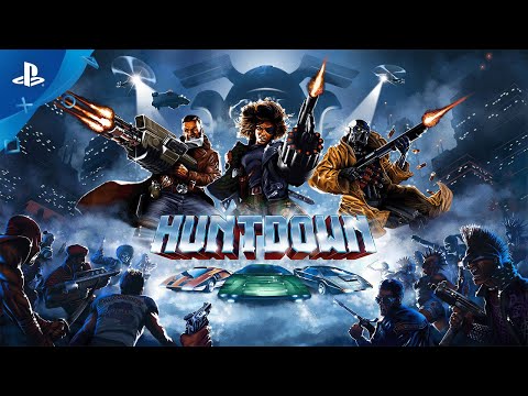 Huntdown - Launch Trailer | PS4