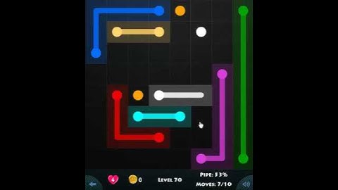 flow game facebook - 8 x 8 mania level 70 Connect the dots