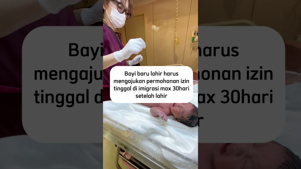 VISA ANAK BARU LAHIR DI JEPANG GRATIS