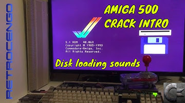 Amiga 500 DISK Loading sound and Crack intro