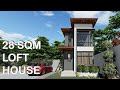 LOFT HOUSE DESIGN (28 SQM) | Konsepto Designs