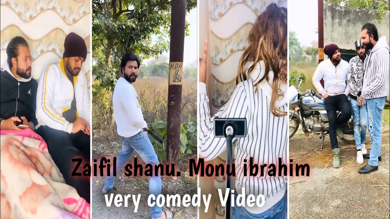 Zaifil Shanu new video | very funny video | monu ibrahim comedy Video @zaifilshanu.4bd