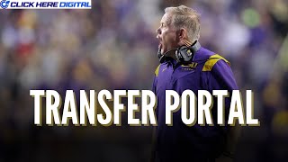 LSU Football Transfer Portal Update with Shea Dixon