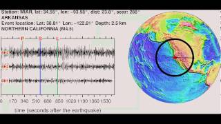 Earthquake in northern california (m4 ...