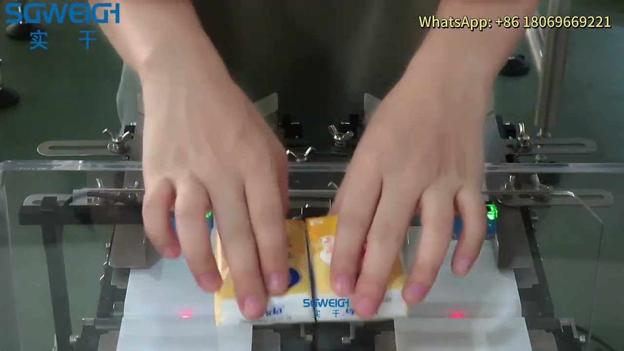 Precision Checkweigher With Dual Rejector  Dynamic Checkweigher