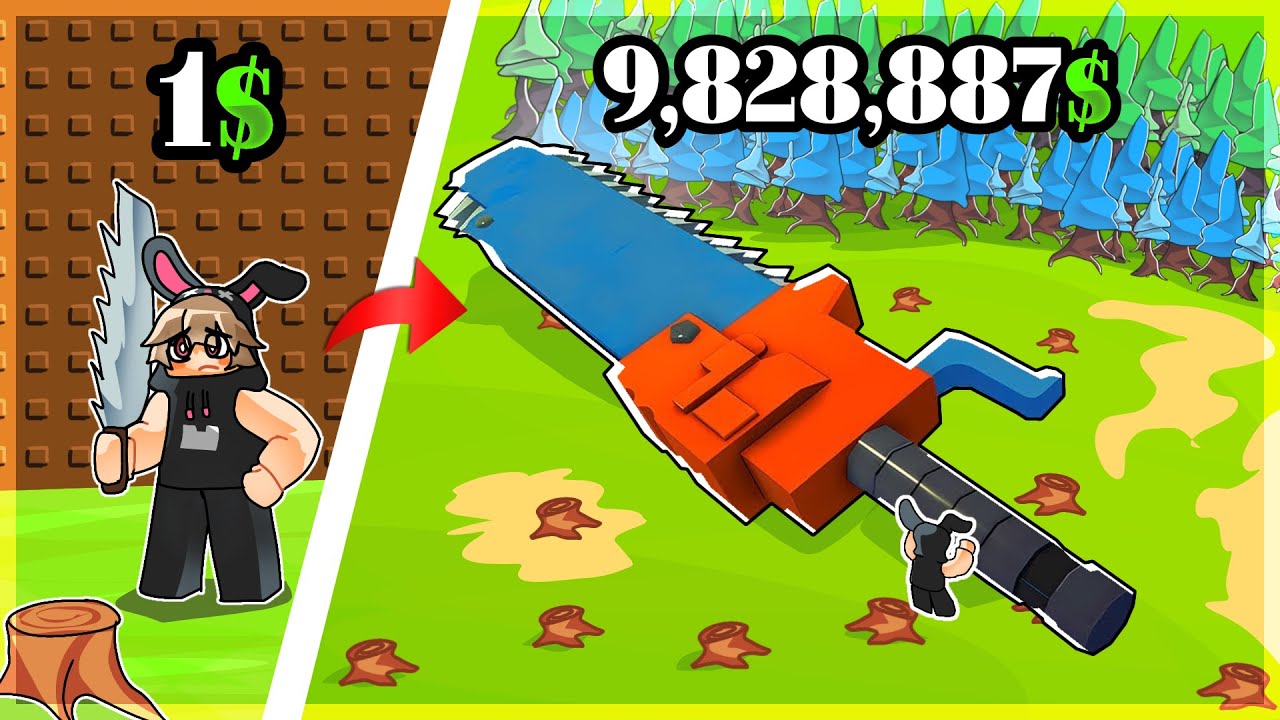 MENJADI PENEBANG POHON DAN DAPAT SENJATA TERKUAT!!