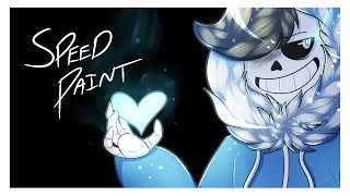 . album cover speedpaint . Undertale - Megalovania Remix .