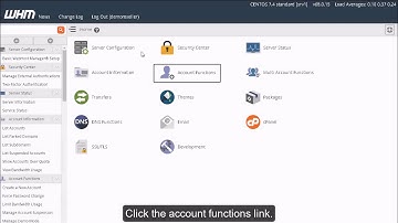 Disable or Enable Demo Mode in WHM