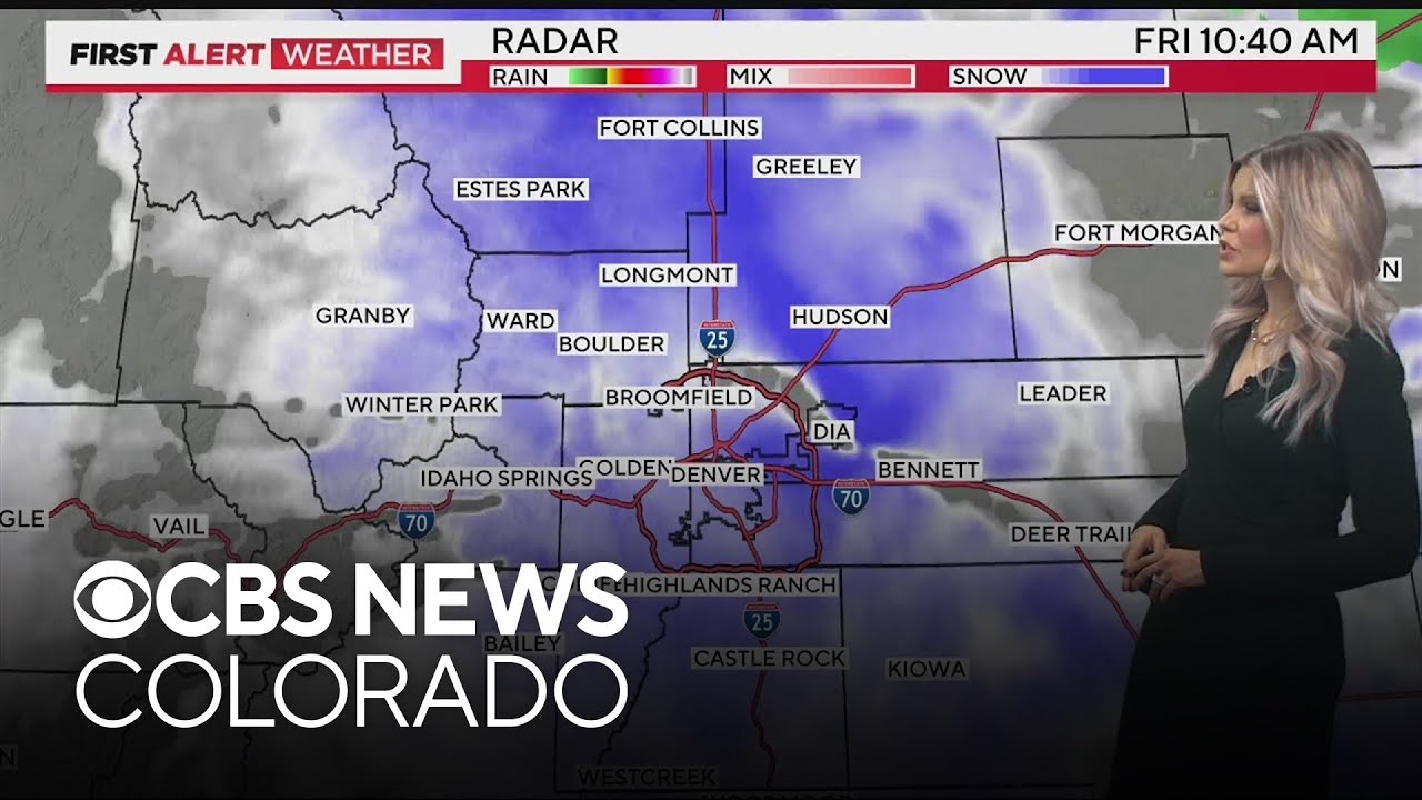 Snow piling up in eastern and southeastern Colorado as storm persists ...