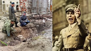 Het vinden van het lijk van Joseph Goebbels