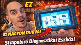 👉 EZ A MINI SZERELŐ MINDENT TUD?! 😳 XTOOL D5S diag TESZT