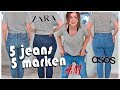 ich teste LIVE 5 Jeans Hosen von 5 Marken in Größe 40 l Size Inbetweenie