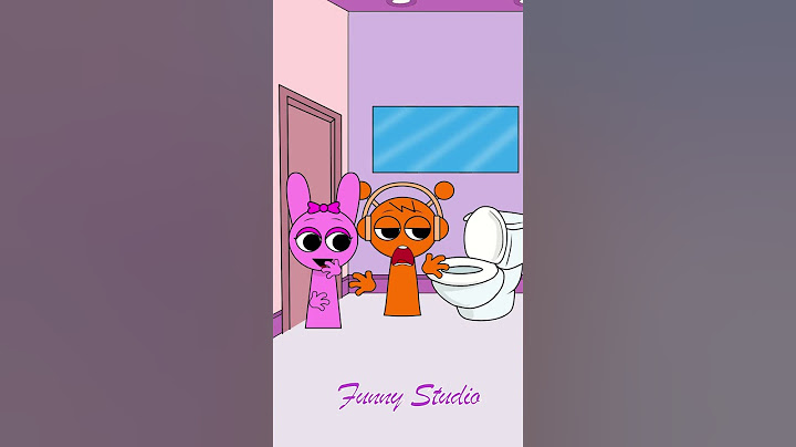 When dropped your phone in toilet Pinki and Oren Sprunki Incredibox #sprunki #animation