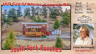 189 Goldenburg Canyon Rd, Hartsel CO | 21 Acres Cabin w/ Views