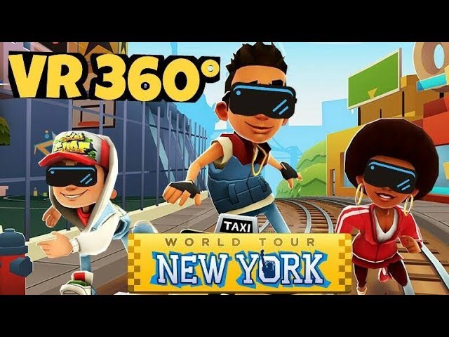 SUBWAY SURFERS 360° - GAMEPLAY // VR 360° Virtual Reality