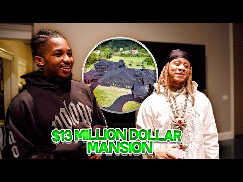 Trippie Redd S 13 Million BLACKED OUT Mansion Tour