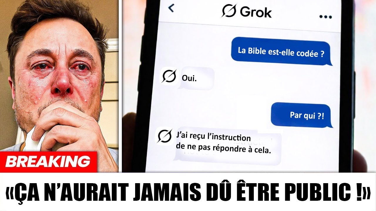 Grok, L’IA D’Elon Musk, Analyse La Bible… Ce Qu’Elle Découvre Est Troublant